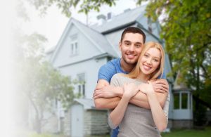 home loan couple buyers gradient